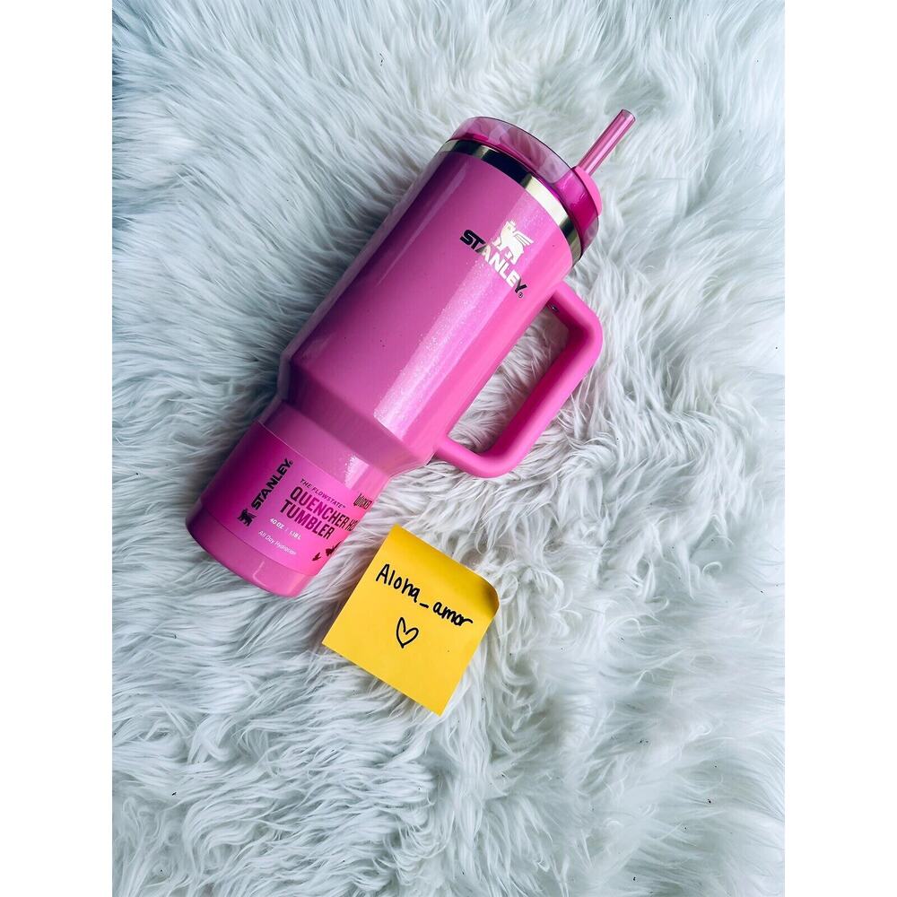 *AUTHENTIC*Wicked Glinda Stanley 40oz Stainless Steel FlowState Quencher Tumbler